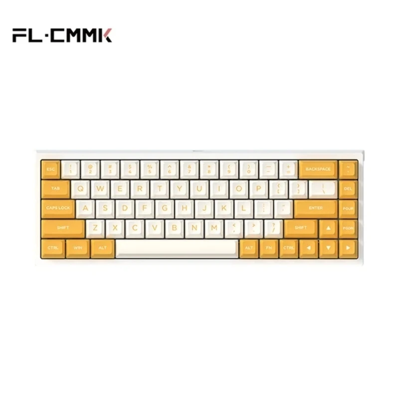 

FL·ESPORTS FL680 68 Keys Mechanical Keyboard Three-Mode Gateron Switch RGB Hot-Swappable 2.4G Wireless Bluetooth Win/Mac/iPad