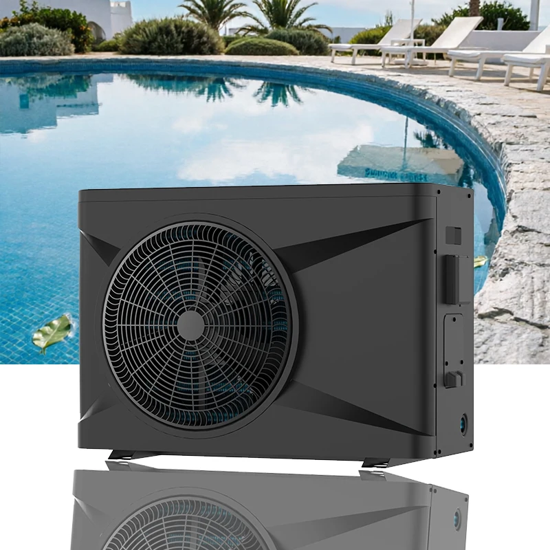 High Efficiency Solar & Electric Heat Pump Swimming Pool With Titanium Heat Exchanger And WiFi Control For Home & Hotel Use