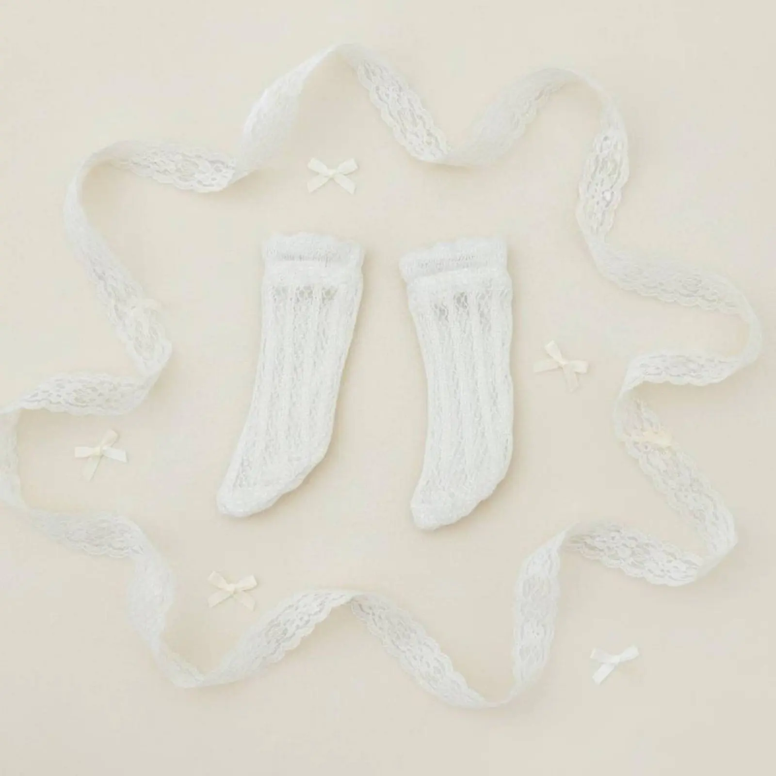 BJD Doll Socks Relaxed Design OB11 Doll Socks 1/12 Scale Leg Warmers Detailed Design Scale Figure Stockings Realistic Intricacy