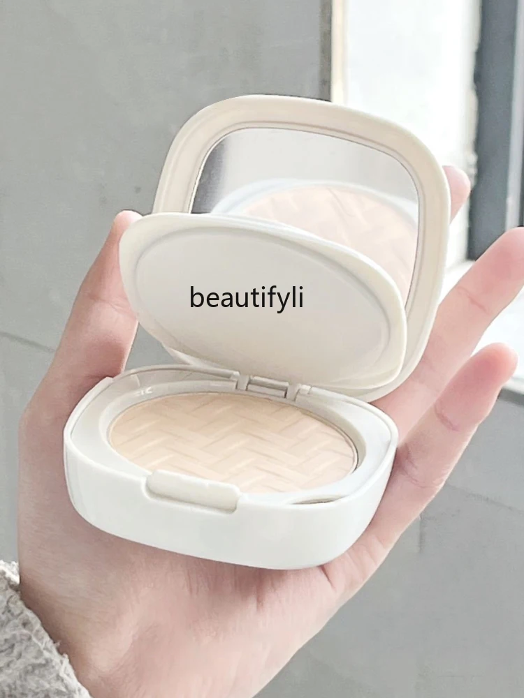 

Soft Mist Double Layer Powder Whitening Concealer Waterproof Oil Control Setting Makeup Lasting Makeup