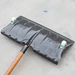 Snow Shovel Head with Wheels Snow Cleaning Shovel for Doorway House Driveway