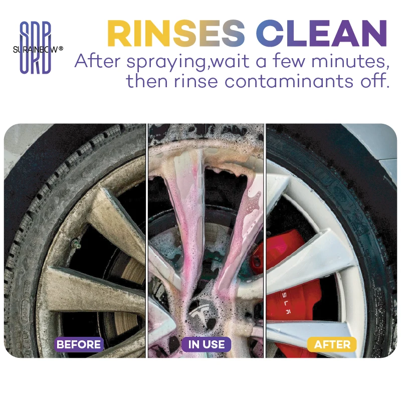 Car Iron Remover - Iron Remover Spray for Car Detailing | Remove Iron Particles in Car Paint | Use Before Car Wax or Car Wash view 5