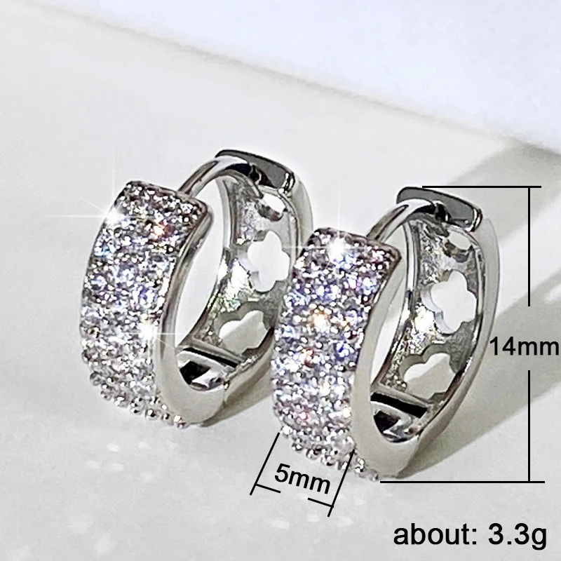 Huitan Dainty Hoop Earrings for Women Simple Stylish Teen Ear Accessories Low-key Exquisite Circle Ring Earrings Fashion Jewelry