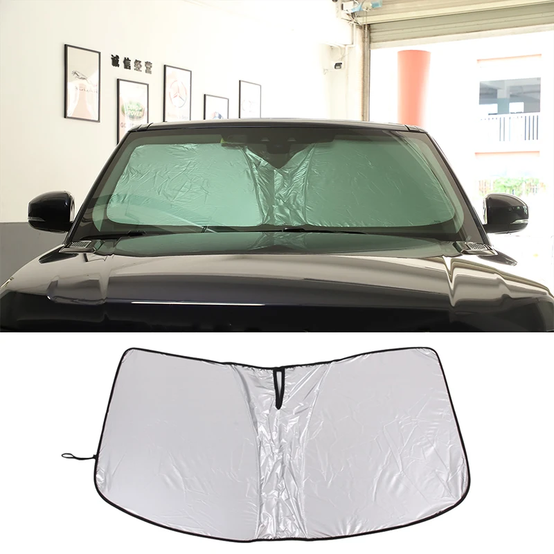 

Автомобильный стальной кольцевой козырек с памятью, передний автомобильный солнцезащитный козырек для Land Rover Range Rover Sport L494 2014-2022, автоаксессуары