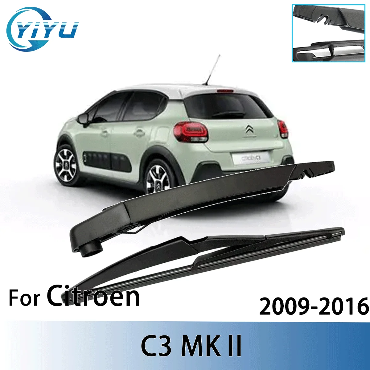 1/2PCS Rear Windscr… - image