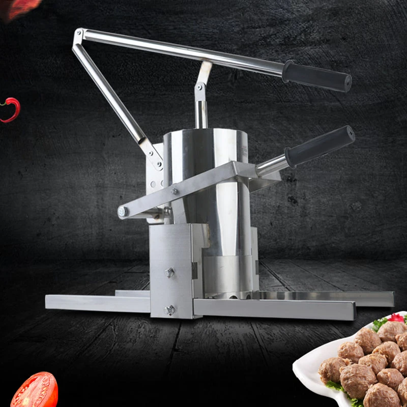 Meatball Vegetable Ball Machine Fried Balls Machine Shrimp Ball Dough Making Machine Meatball Mold Tool Manual Meatball