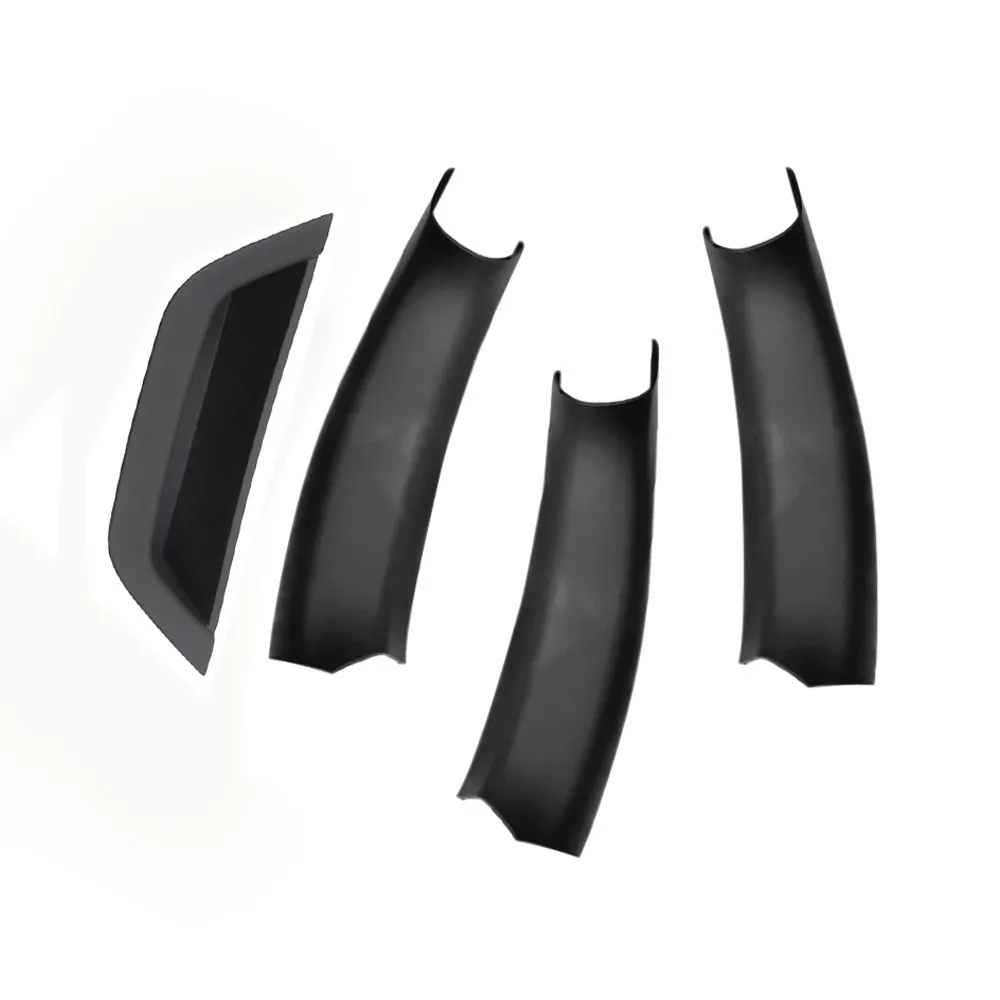 Für BMW X3 X4 F25 F26 2010 2011 2012 2013 2014 2015 2016 Auto Innentürgriff Panel Pull Abdeckung ABS Carbon Textur/Schwarz/Beige – Detail 4