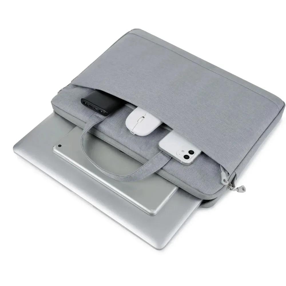 Borsa a tracolla per laptop business casual in pelle per vari borsa a tracolla per computer Lenovo HP Dell ASUS Samsung da 13,3, 14, 15,6 pollici