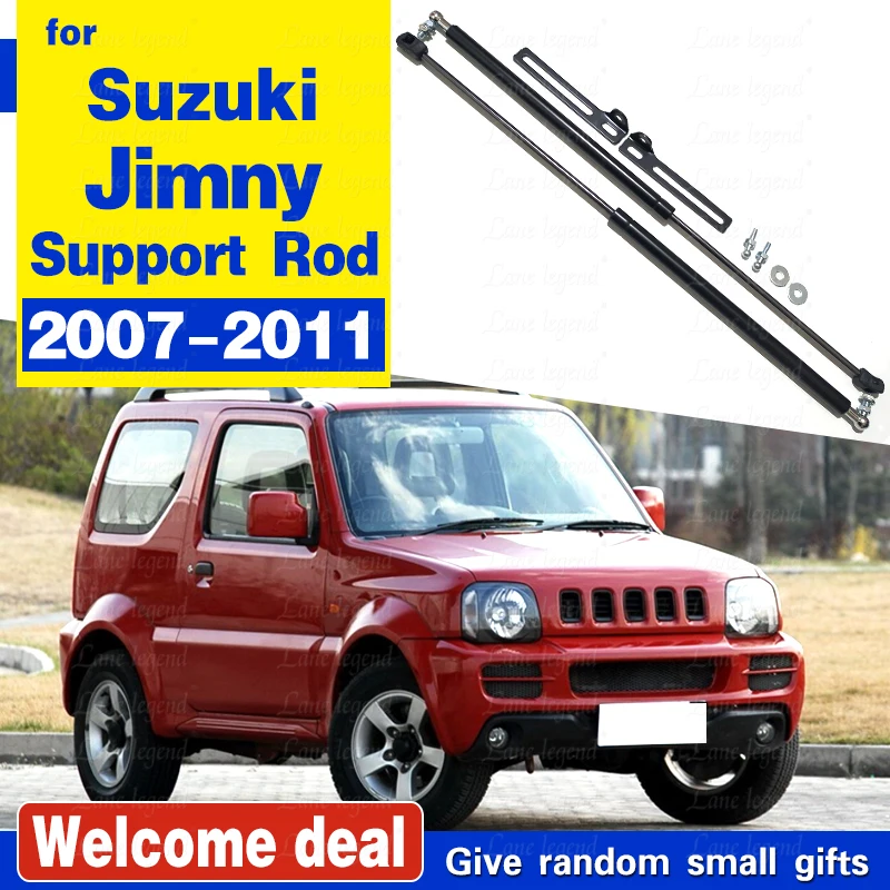 for Mazda Suzuki Chevrolet Jimny Wide Sierra AZ-Offroad 2007-2011 Bonnet Hood Gas Shock Lift Strut Bars Support Rod Car-styling