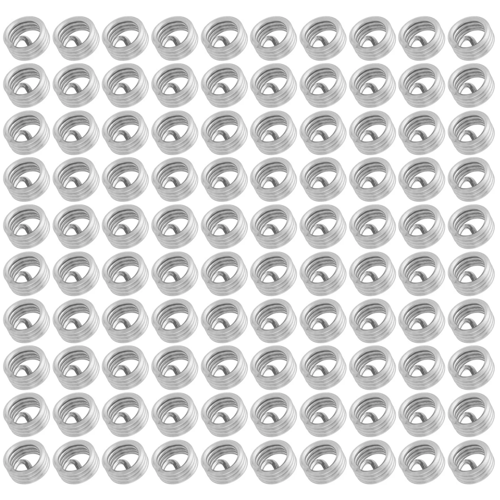 Screw Thread Insert Stainless Steel Coiled Wire Helical Screw Thread Inserts M6 x 1.0 x 1D Length Thread Repair Insert