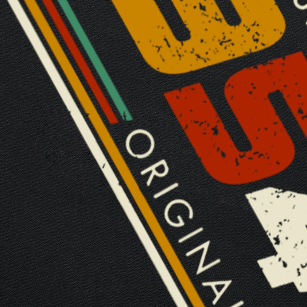 Neues Herren-T-Shirt „Klassiker 1954“ – Original-Geburtstagsgeschenk für 72-Jährige, Oversize, bedruckt, lässig, kurzärmelig, Vintage – Detail 5
