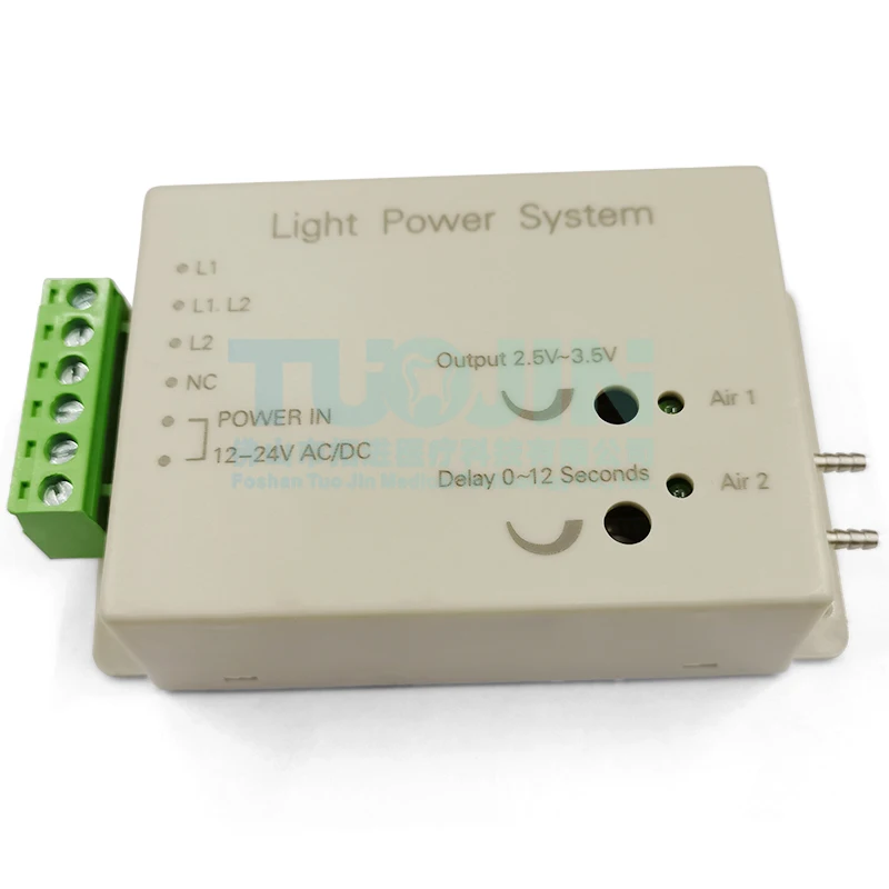 Dental Fibre Optic Handpiece Light Power Control System Unit for 6Holes Dental LED Fiber Optic Handpiece Air Turbine