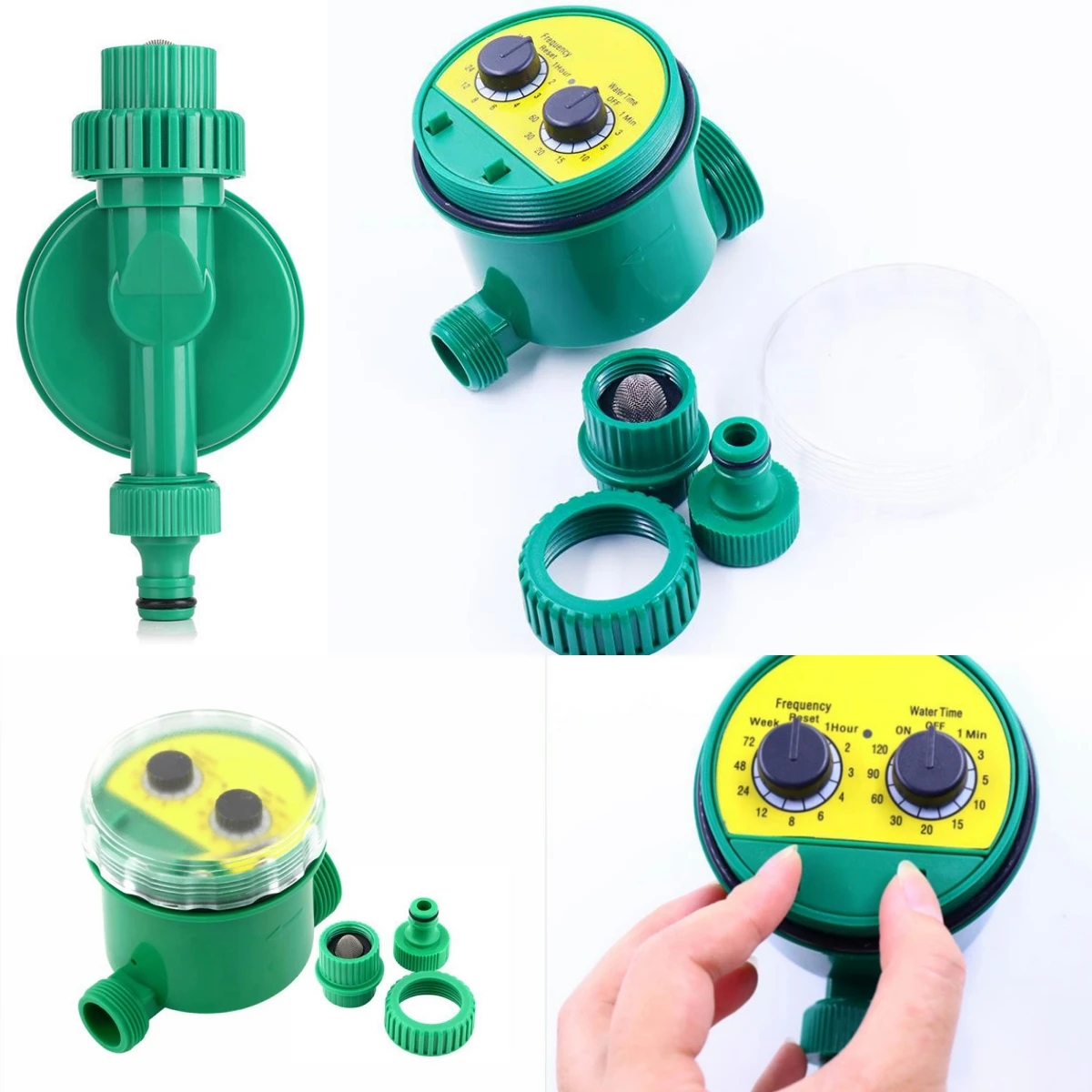 Water Timer Irrigation Controller Garden Hose Electronic Automatic Irrigation Timing Tool Park Lawn Sprinkler Water Controlling