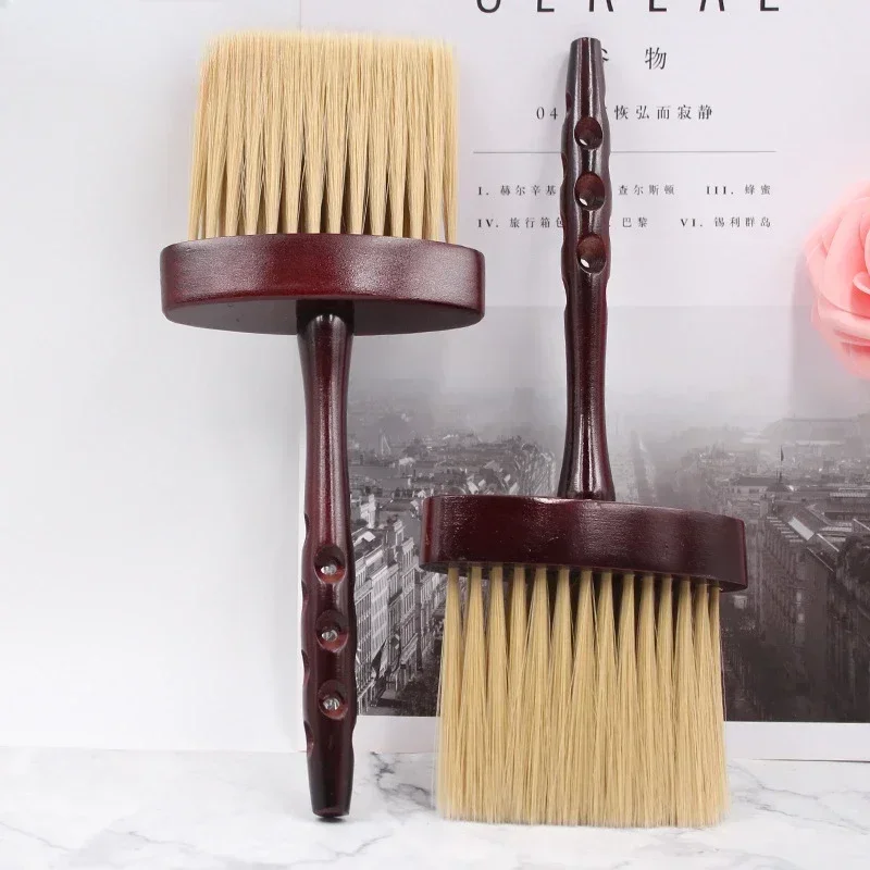 

Soft Hair Brush Neck Face Duster Hairdressing Hair Cutting Broken Hair Cleaning Brush for Barber Salon Hairdressing Styling Tool