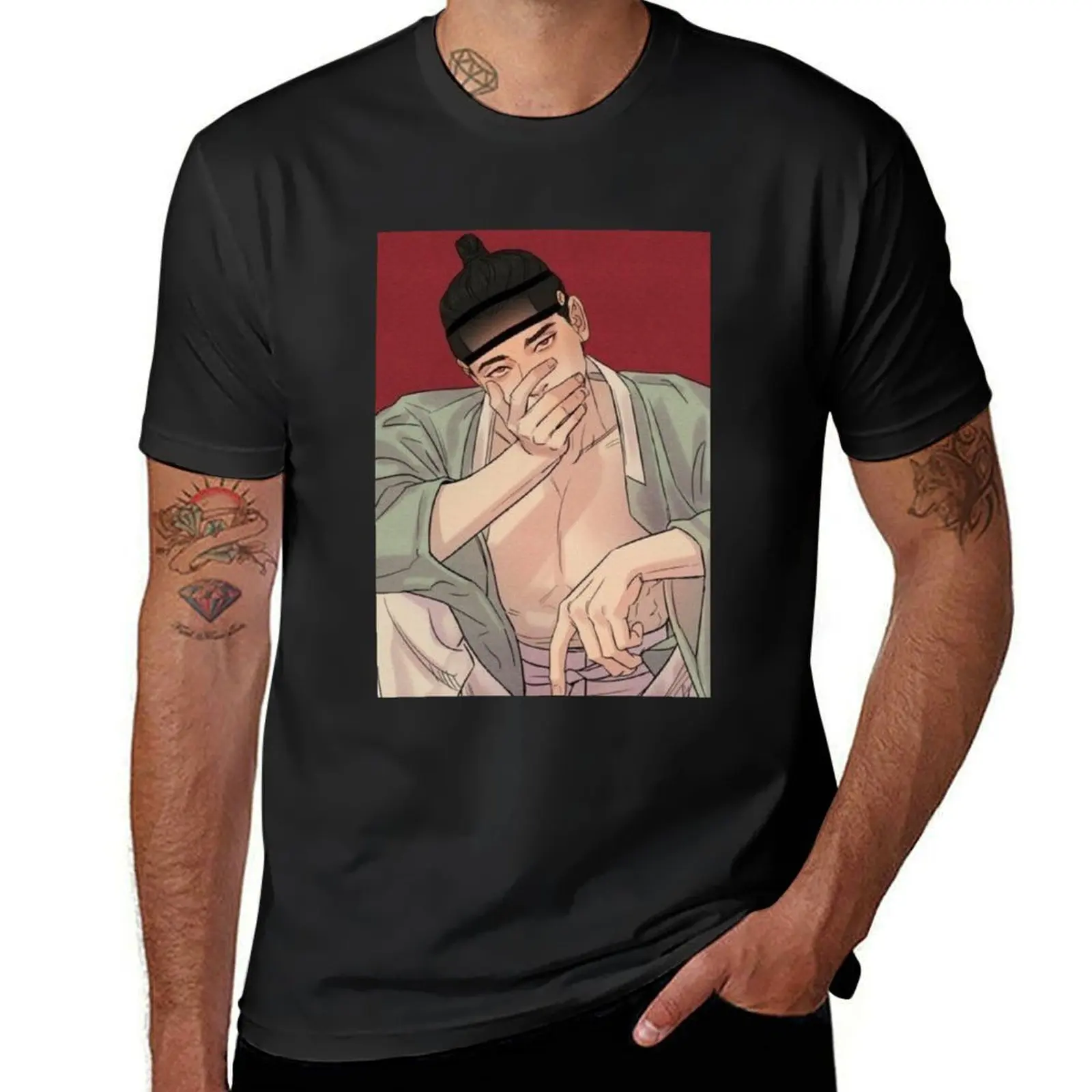 

Yoon Seungho T-Shirt summer top tees Blouse fruit of the loom mens t shirts