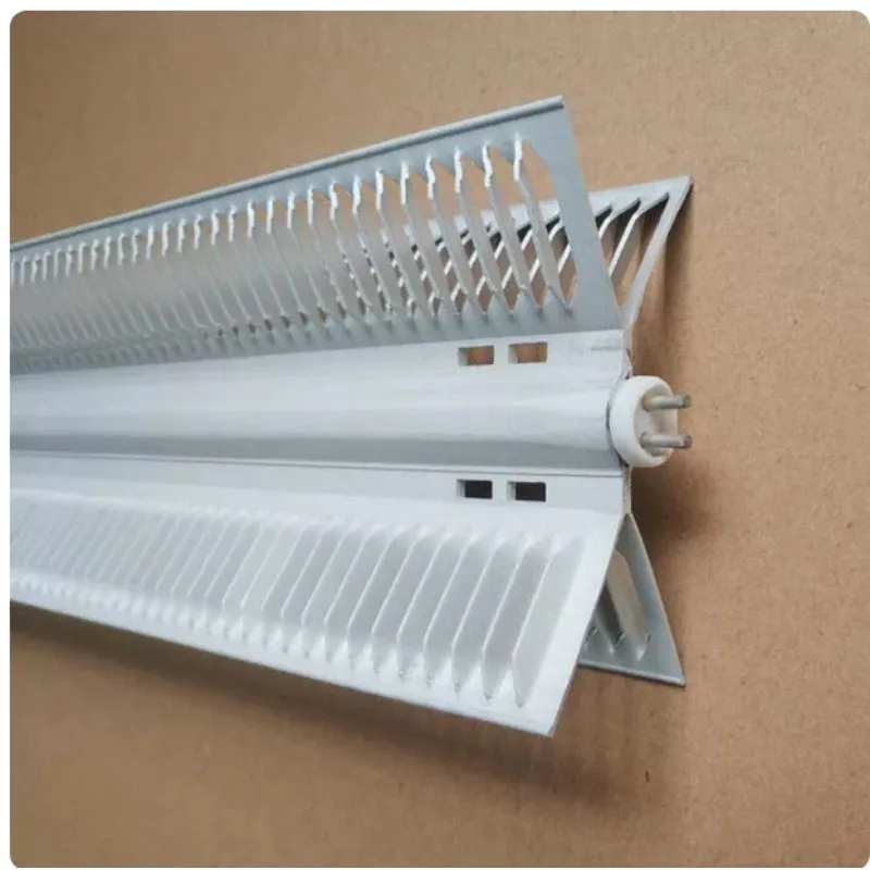 625mm 230V 2KW 92 Style Airfoil Aluminum Fin Tube RX Integrated Heating Element Baseboard Fan Heater Indoor Warmer