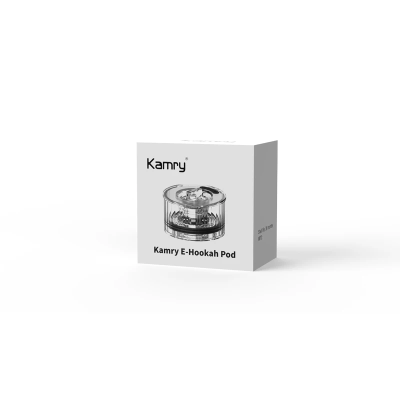 Kamry E-Hookah Head Replacement Pod, preenchimento superior original, 25ml de capacidade, 1-2 pcs