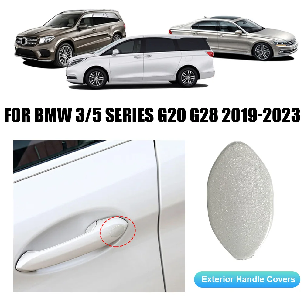 Car Outside Door Handle Lock Hole Cover 51217489341 Replace Handle Lock Key Hole Cap for BMW 3 Series 5 Series G20 G28 G30 G38