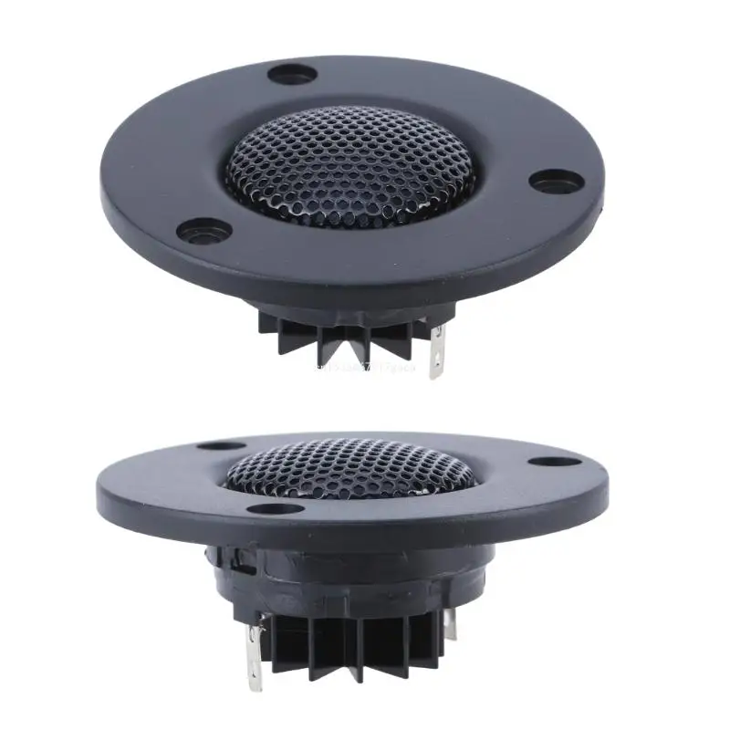 

Superior Sound Tweeters 8Ohm High Pitched Speakers with Heat Dissipation for DIYer Projects Detailed Sound Reproduction Dropship