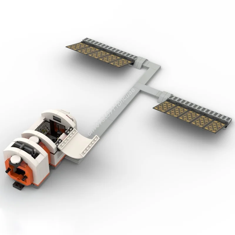 329 pz MOC Exo Base HAM 3 Modulo Cityed Modello di Costruzione Regalo Di Natale Blocchi Giocattolo Assemblare Idea Educazione Mattoni Per Bambini Compleanno