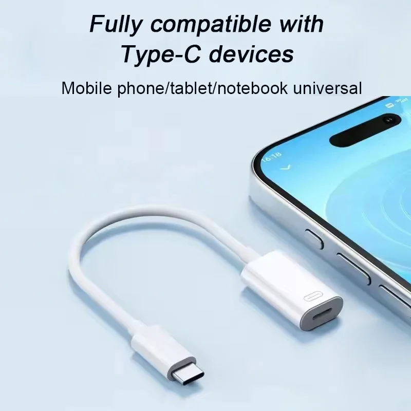 Adaptador otg para iphone 16 15 série usb c para carregamento de alta velocidade tipo c conversor para apple ipad macbook