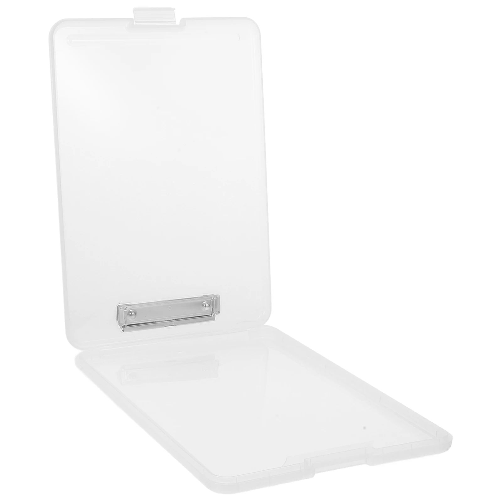 

Heavy Duty Plastic Clipboard Folder Binder A4 Documents Office School Nurses Foldable Case Box Stationery Holder Multifunctional