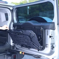 Car Tailgate Storage Rack Fit for Jetour Traveller T2 2023-2025 Modified Variable Camping Bracket Folding Trunk Storage Rack