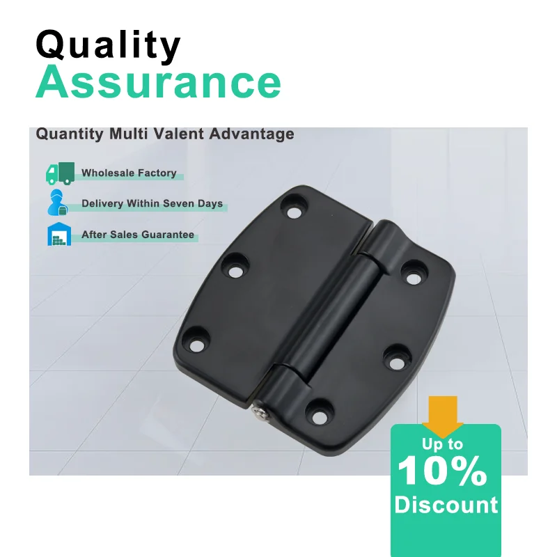 

Industrial Large-scale Equipment Loading Door Hardware Accessories Exterior Black Heavy-duty Butterfly Iron Hinges