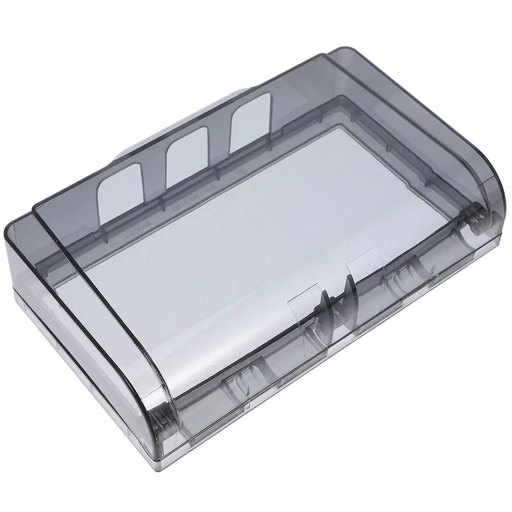 

Waterproof Socket Box for 3 Position Switches Splash Proof Outlet Cover for Bathroom Wall Panel Protection Easy Install