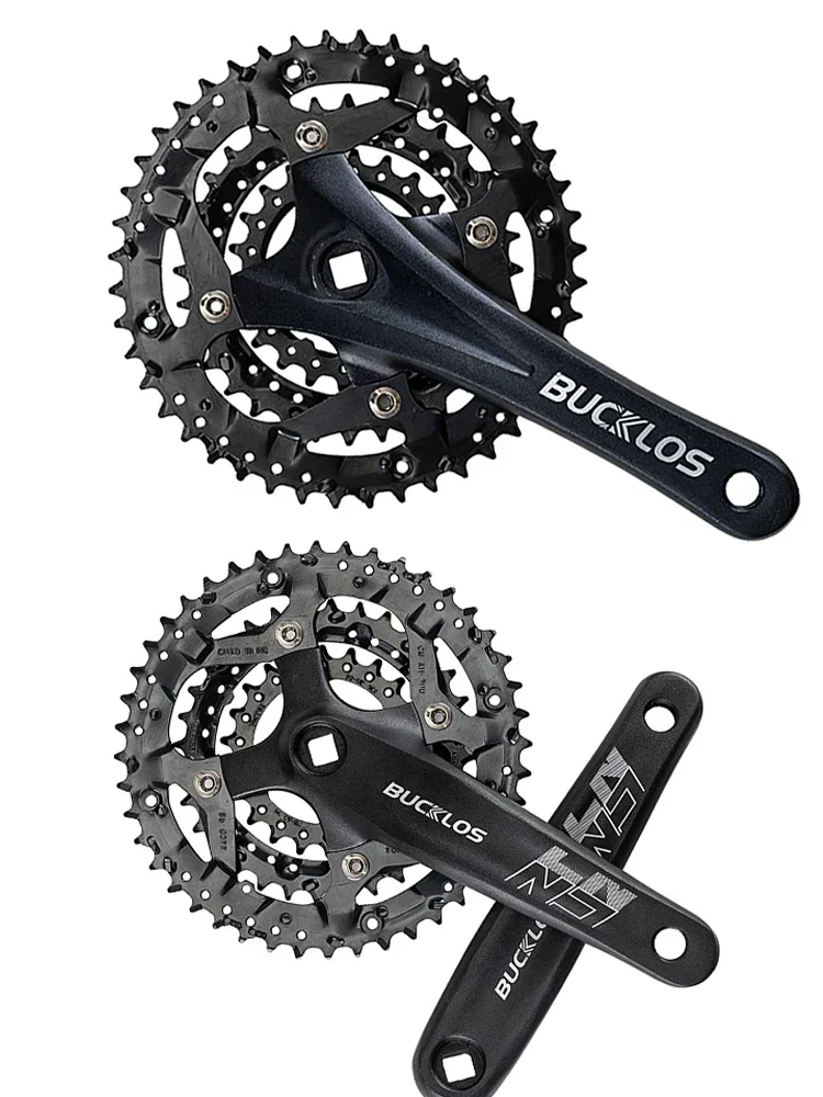 AliExpress NONE Bicycle Chainring 104/64BCD MTB Chainwheel 24T 26T 28T 32T 38T 42T 44T Double/Triple Speed Chain Ring Mountain Bike Crankset