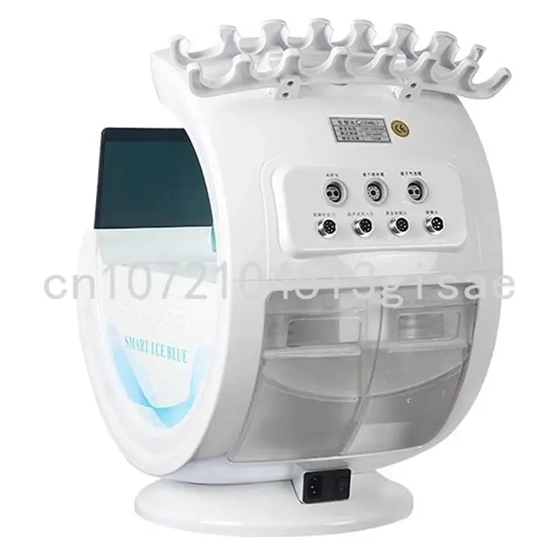 

New Smart Ice Blue Hydrogen Water Micro Bubble 7in1 Hydra Faciale Solution Skin Care Analyzer Management Facials Beauty Machine