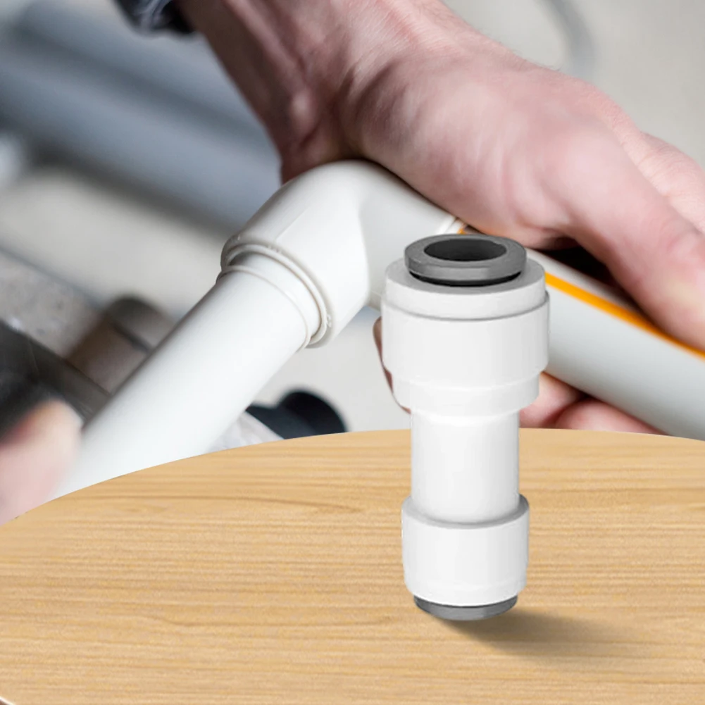 For Reverse Osmosis Systems Water Filter Fitting For Commercial Beverage Dispensing White Tool-free Connection