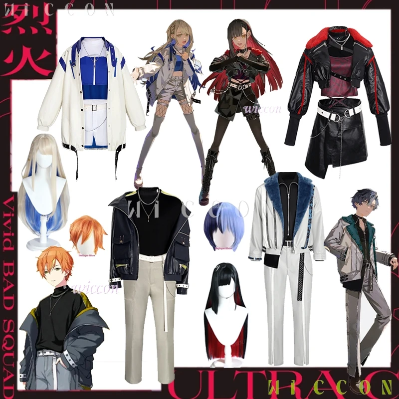

Project Sekai Colorful Stage ULTRA C Kohane An Akito Toya Cosplay Costume Wig Cover Rekka Outfit VBS Uniforms Team Rolpleay 2025