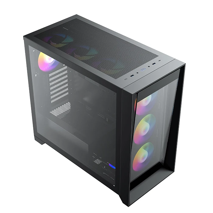 

High Sell Popular Mid Tower & ATX Tempered Glass Support Eatx Motherboard Computer Case For Gaming Case