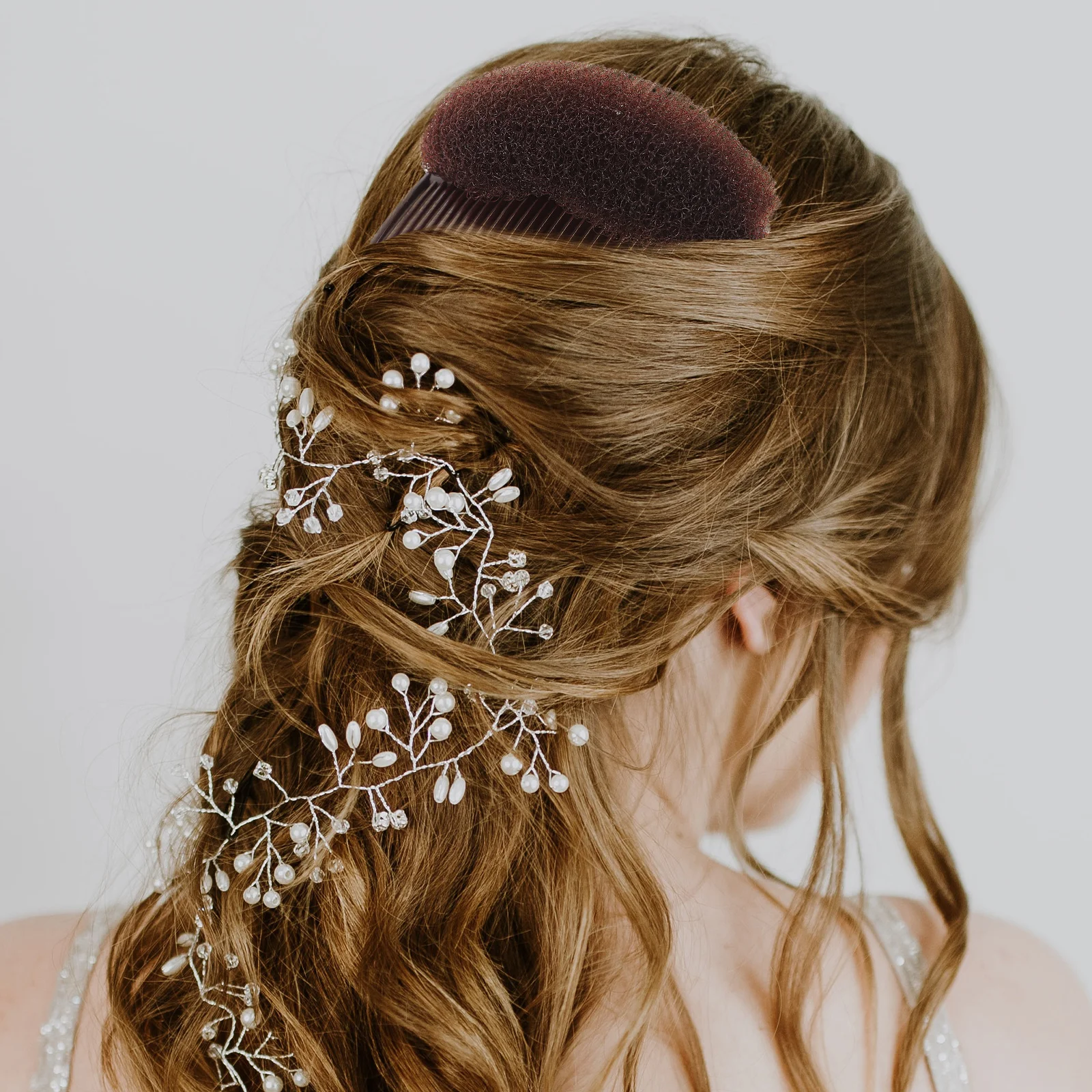 

4 pcs Hair Volume Insert Comb Root Lifting Styling Tool Beehive Bun Maker Shaper Diy Hair Accessories