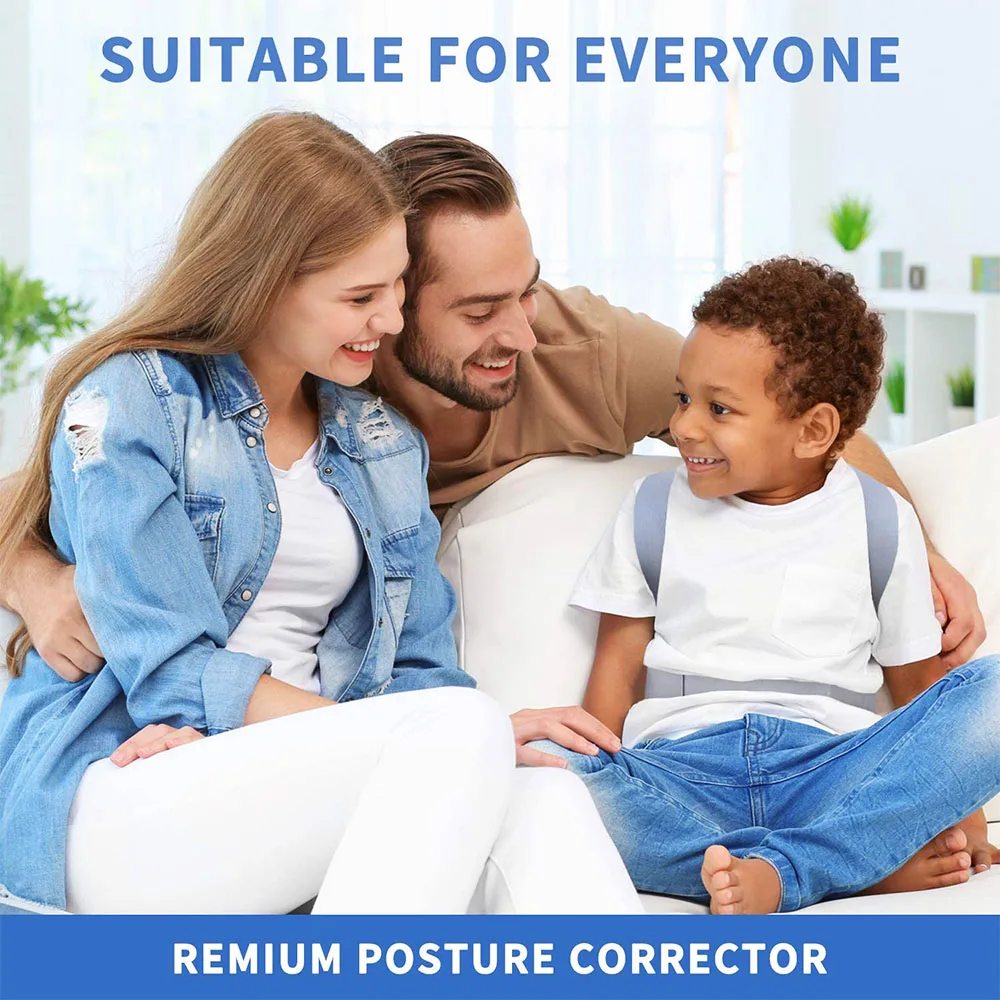 Adjustable Back Posture Corrector Belt Shoulder Waist Lumbar Support Body Shaping for Student Children Adult Humpback