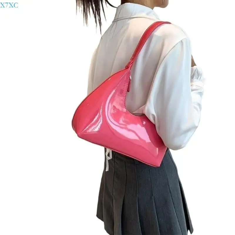 

X7XC PU Leather Shoulder Bags Lady Shoulder Purse Handbag Phone Wallet Purse