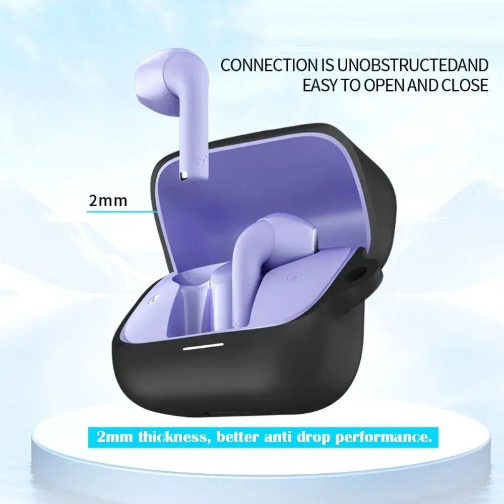 Silicone Earphone Cover For Anker Soundcore K20i Bluetooth Earbuds Protective Shell Anti Drop Charging Box Sleeve Headphone Case