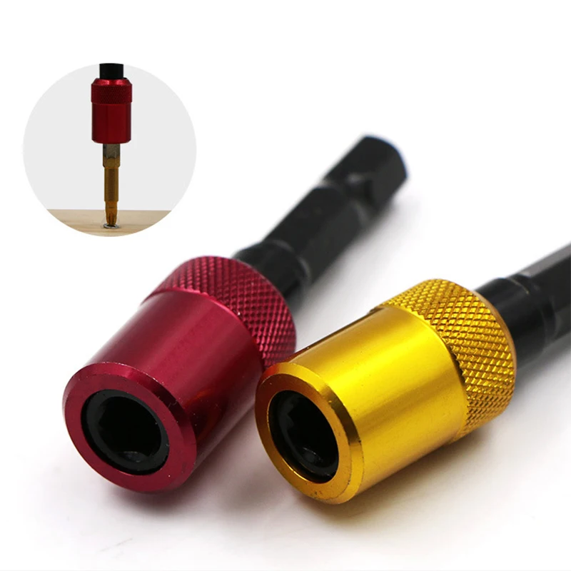 60mm Hexagonal Handle Quick-release Self-locking Rod Electric Drill Screwdriver Lengthening Quick Conversion Batch Extension Rod