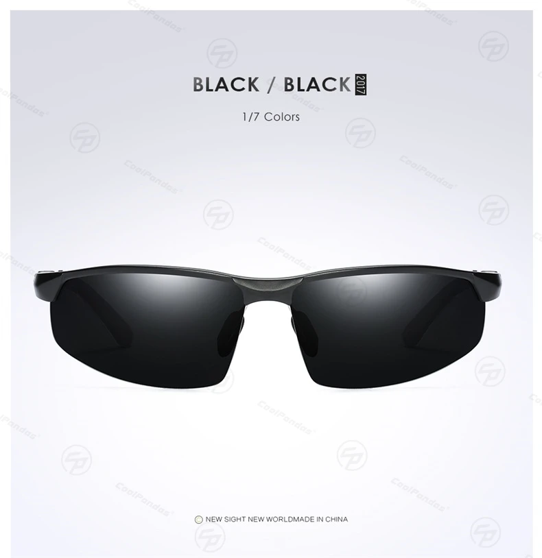 Klassische Sport Polarisierte Sonnenbrille Männer Anti-Glare Fahren Angeln Schutzbrillen Trendy Shades UV400 Brillen lentese de sol de hombres – Detail 5
