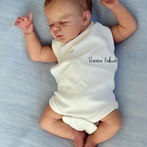 Reborn Zendric 3D Painted Skin Doll Kit, Rooted Eyelashes, Decorated Body, Baby Doll Pieces, Body Molds, 16 Main Mold Reborn Sales - №5