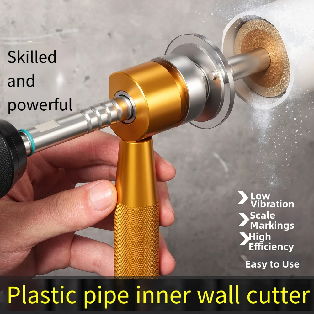 

Регулируемый резак для внутренней стенки труб: универсальный и эффективный для сантехнических работ, обеспечивает бесшовную внутреннюю и внешнюю резку.