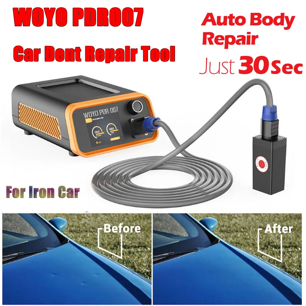 

WOYO PDR007 Profession Car Dent Repair Tool for Iron Steel Body Paintless Dent Puller Sheet Metal Repair PDR Tools