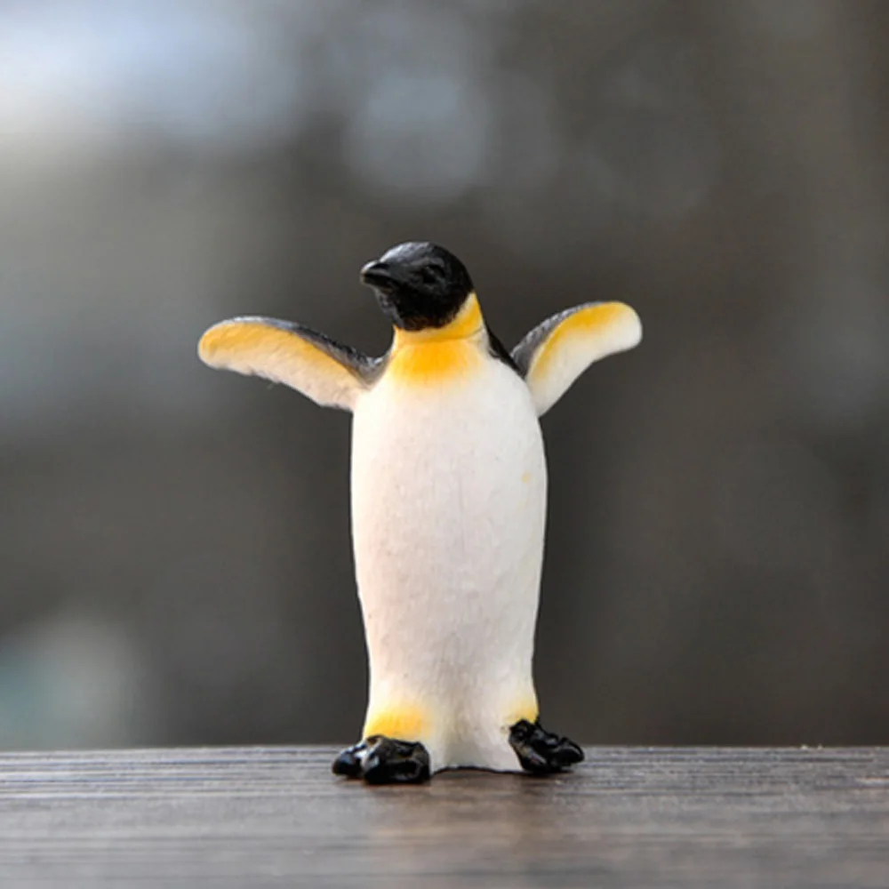 Office Cute Craft Seal Iceberg Penguin Miniature Micro Landscape Fairy Garden Ornament Winter Figurine