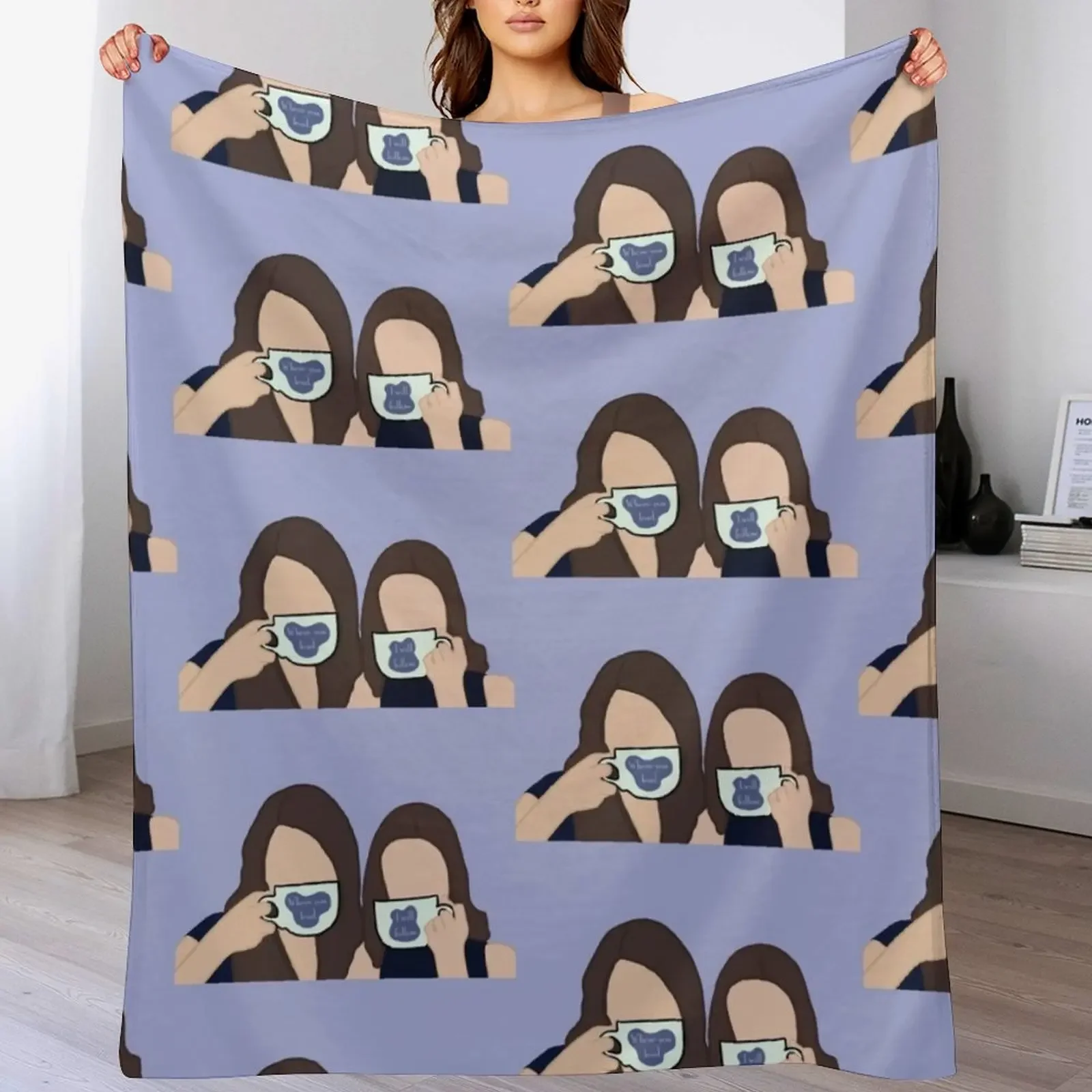 

Lorelai and Rory Gilmore - Where you lead, I will follow Throw Blanket Thermals For Travel For Baby Heavy Decoratives Blankets