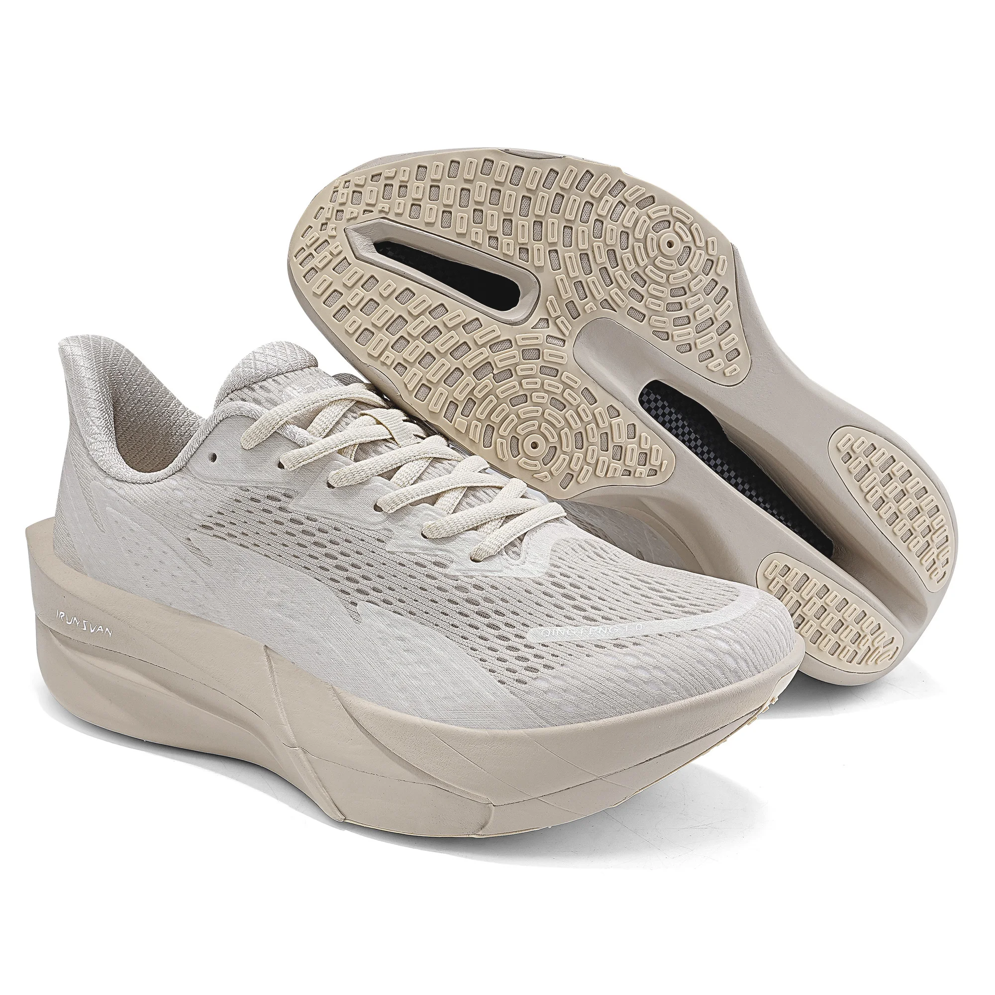 

Тренировочные кроссовки унисекс IRUNSVAN 2025 года, нейлоновая пластина и толстая подошва для экономического упаковки в ежедневном тренировке (унисекс) 25130