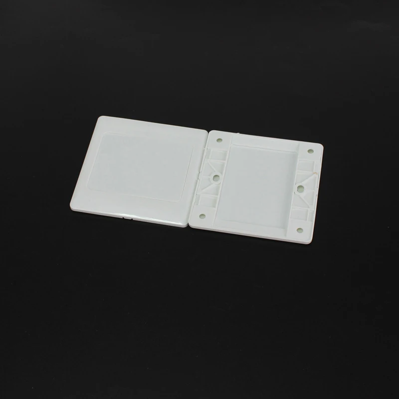 10pcs  Type 86 Electric Wall Switch Socket Blank Cover Panel White ABS Outlet Cover Plate