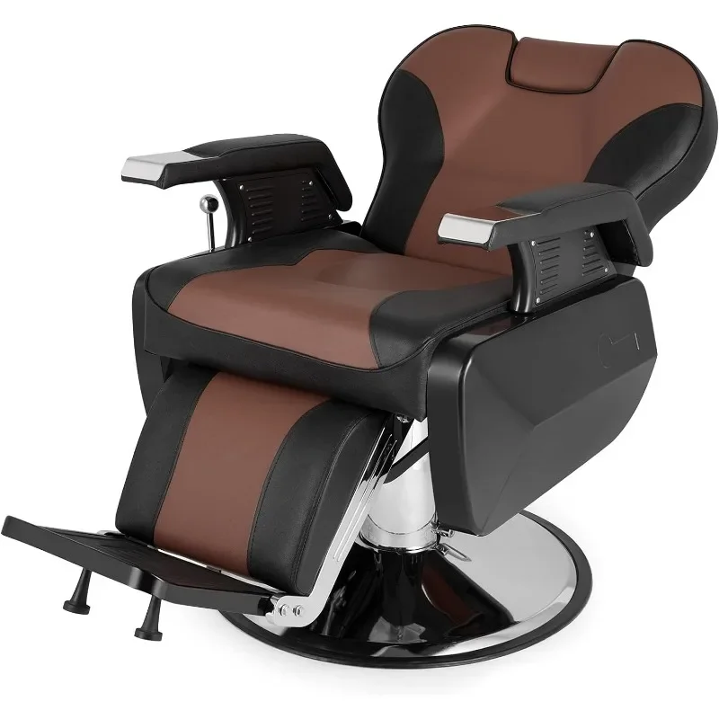 All Purpose Hydraulic Barber Chair Recline 360 Degree Swivel Height Adjustable Heavy Duty Hairdresser Chair Beauty Salon Spa