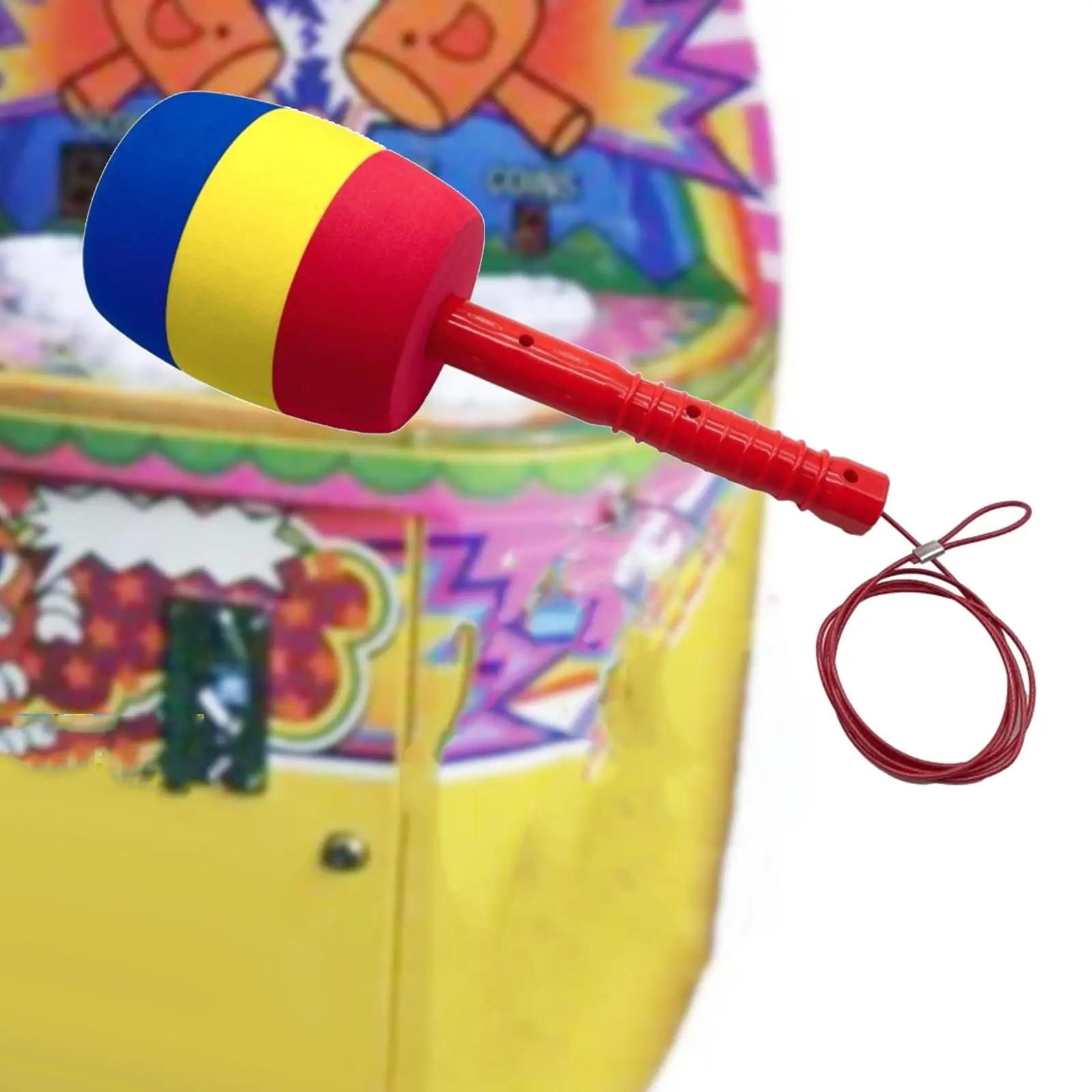 Hammer Toy Small Toy Hammer Three Color Hammer Presents Arcade Machine Accessories for Playground Birthday Party Kids Teenagers