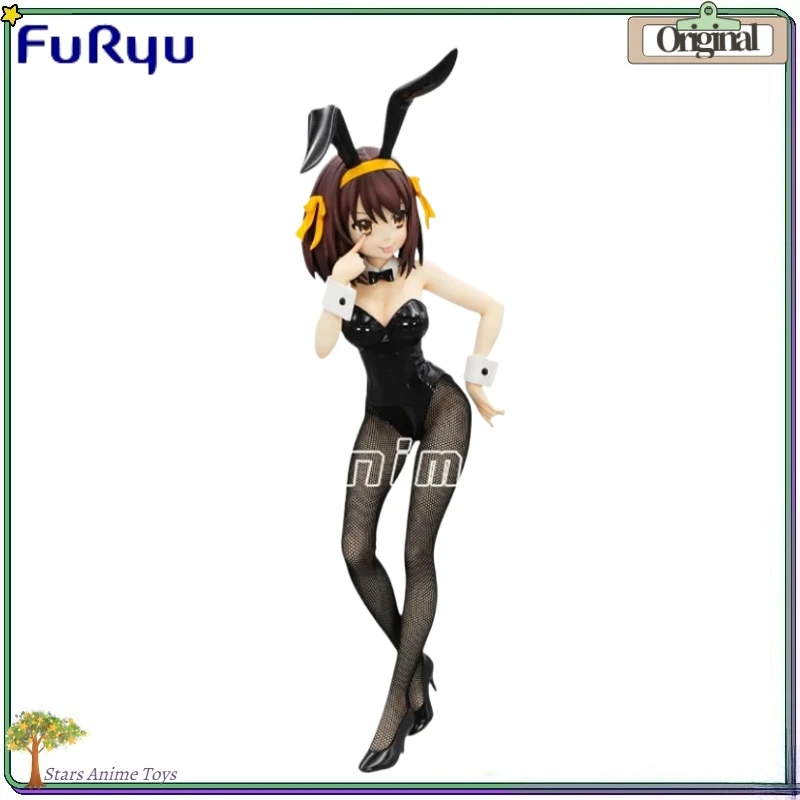 

FuRyu BiCute Bunnies Figure The Melancholy of Haruhi Suzumiya Suzumiya Haruhi Model Collection Toys